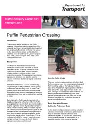 Puffin pedestrian crossing