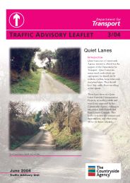 Quiet lanes