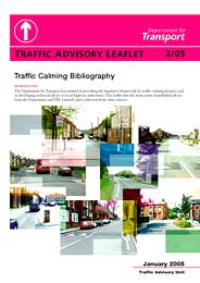 Traffic calming bibliography