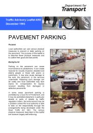 Pavement parking