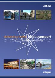Delivering better local transport - key achievements and good practice from the first round of local transport plans
