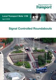 Signal controlled roundabouts