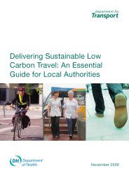 Delivering sustainable low carbon travel - an essential guide for local authorities