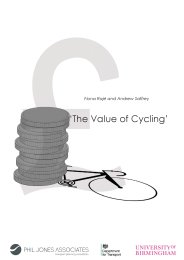 Value of cycling