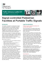 Signal-controlled pedestrian facilities at portable traffic signals (revised December 2015)
