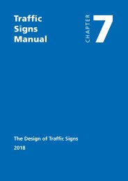 Design of traffic signs