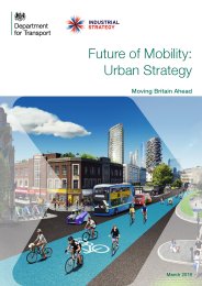 Future of mobility: urban strategy