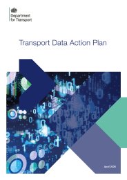 Transport data action plan