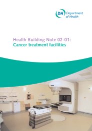 Cancer treatment facilities