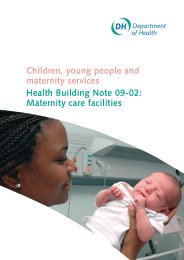 Maternity care facilities