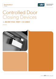 Controlled door closing devices to BS EN 1154:1997+A1:2003