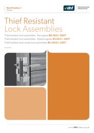 Thief resistant lock assemblies. Thief resistant lock assemblies - key egress BS 3621:2007, thief resistant lock assemblies - keyless egress BS 8621:2007, thief resistant dual mode lock assemblies BS 10621:2007