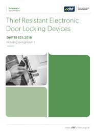 Thief resistant electronic door locking devices (including corrigendum 1)