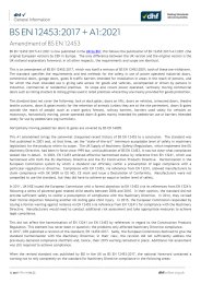 BS EN 12453:2017+A1:2021. Amendment of BS EN 12453