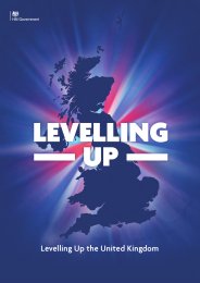 Levelling up the United Kingdom