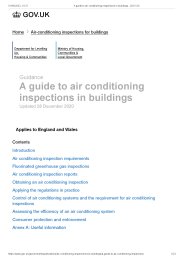 A guide to air conditioning inspections in buildings