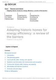 Adapting historic homes for energy efficiency: a review of the barriers
