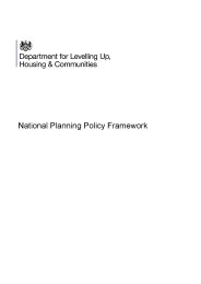National planning policy framework