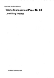 Landfilling wastes