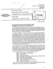 Planning policy guidance and minerals planning guidance