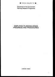 Simplified planning zones: progress and procedures