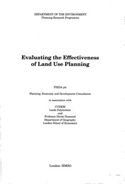 Evaluating the effectiveness of land use planning