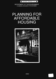 Planning for affordable housing