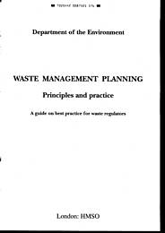 Waste management planning: principles and practice