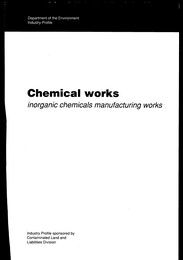 Chemical works: inorganic chemicals manufacturing works