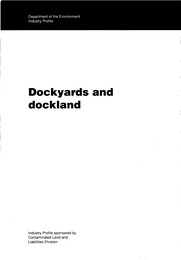 Dockyards and docklands