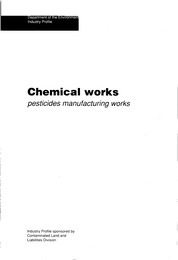 Chemical works: pesticides manufacturing works