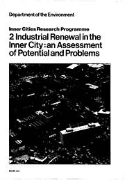 Industrial renewal in the Inner City: an assessment of potential and problems