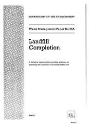 Landfill completion