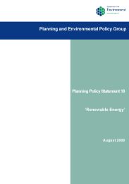 Planning policy statement 18 - renewable energy