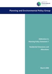 Addendum to planning policy statement 7: residential extensions and alterations