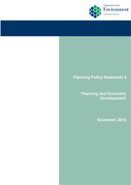 Planning and economic development