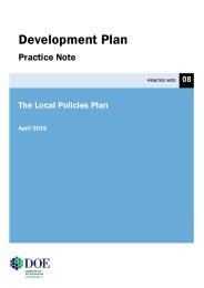 Local policies plan