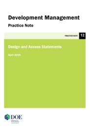 Design and access statements