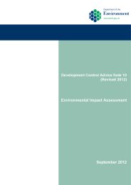 Environmental impact assessment (revised October 2019)