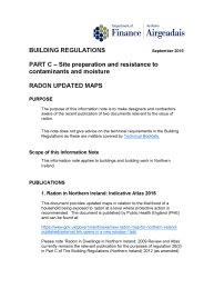 Building Regulations - Part C - site preparation and resistance to contaminants and moisture: radon updated maps