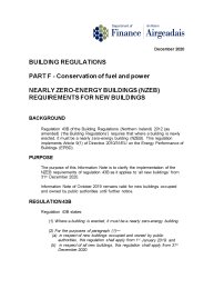 Building Regulations - Part F - conservation of fuel and power: nearly zero-energy buildings (NZEB) requirements for new buildings