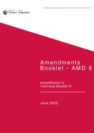 Amendments to Technical Booklet R
