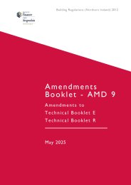 Amendments booklet - AMD 9. May 2025 amendments to Technical Booklet E, Technical Booklet R