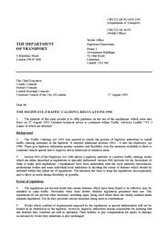 Highways (traffic calming) regulations 1993