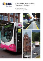 Ensuring a sustainable transport future: a new approach to regional transportation