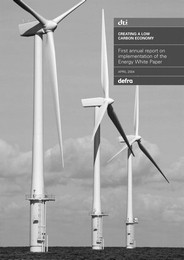 Creating a low carbon economy - first annual report on implementation of the Energy White Paper
