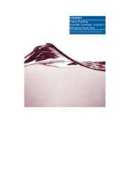 Future flooding - scientific summary. Volume 2 - Managing future risks