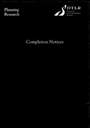 Completion notices