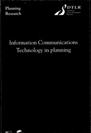 Information communications technology in planning