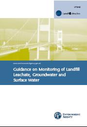 Guidance on monitoring of landfill leachate, groundwater and surface water